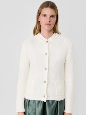 Foto van product Traditioneel gebreid vest s.Oliver crème