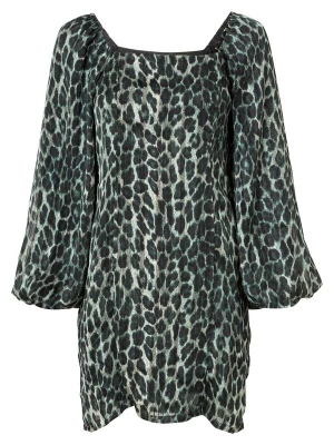 Foto van product Traffic People Jurk 'Dolce' beige / groen / donkergroen
