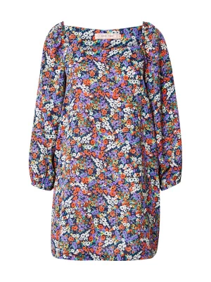 Foto van product Traffic People Jurk marine / lila / oranje / wit