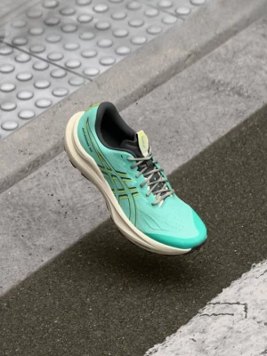 Foto van product Trail hardloopschoenen Asics groen