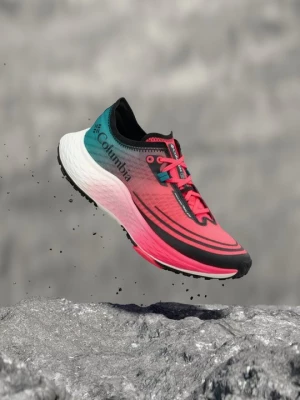 Foto van product Trail hardloopschoenen Columbia rood