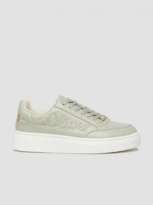 Foto van product Trainers met plateauzool s.Oliver groen