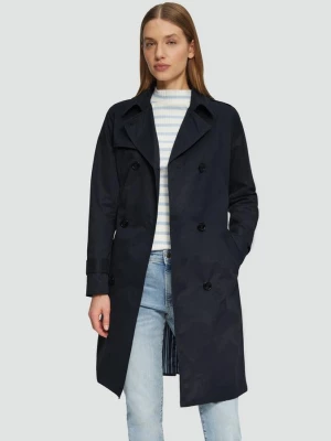 Foto van product Trenchcoat met gestreepte voering s.Oliver blauw