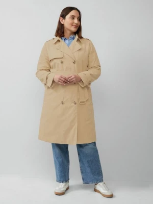 Foto van product Trenchcoat met gestreepte voering s.Oliver bruin