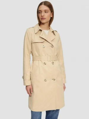 Foto van product Trenchcoat met gestreepte voering s.Oliver bruin
