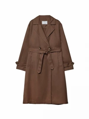 Foto van product Trenchcoat Stradivarius donkerbruin
