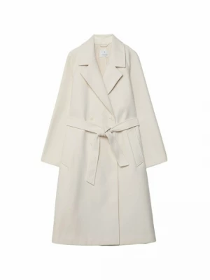 Foto van product Trenchcoat Stradivarius wit
