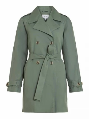 Foto van product Trenchcoat Vila groen gemêleerd