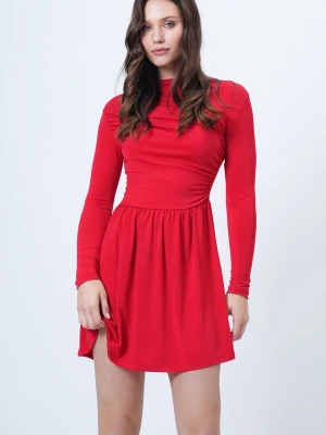 Foto van product Trend Alaçatı Stili Jurk rood
