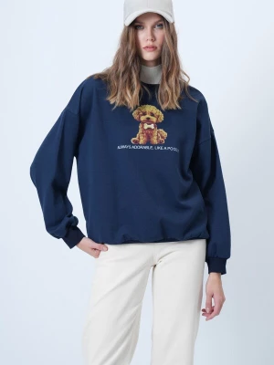 Foto van product Trend Alaçatı Stili Sweatshirt marine / bruin / wit