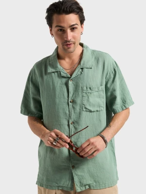 Foto van product Trendsplant Overhemd ' CAP ' olijfgroen