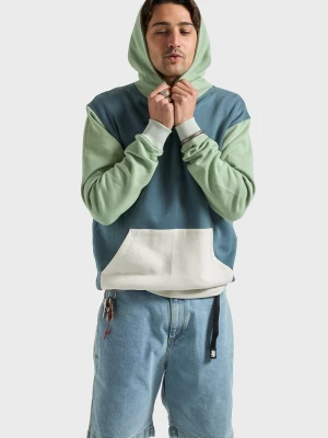 Foto van product Trendsplant Sweatshirt ' COLOR BLOCK ' smaragd