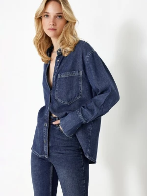 Foto van product Trendyol Blouse blauw denim