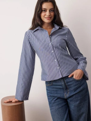 Foto van product Trendyol Blouse blauw / wit