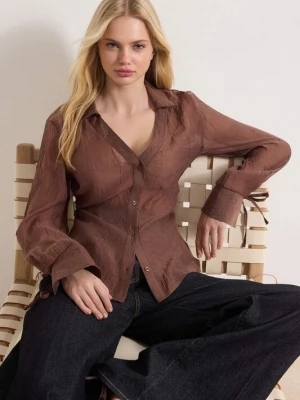 Foto van product Trendyol Blouse chocoladebruin