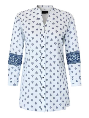 Foto van product Trendyol Blouse donkerblauw / wit