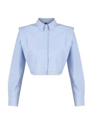 Foto van product Trendyol Blouse lichtblauw / wit