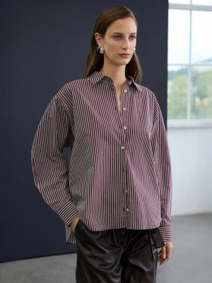 Foto van product Trendyol Blouse merlot / wit