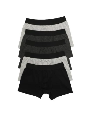 Foto van product Trendyol Boxershorts donkergrijs / grijs gemêleerd / zwart