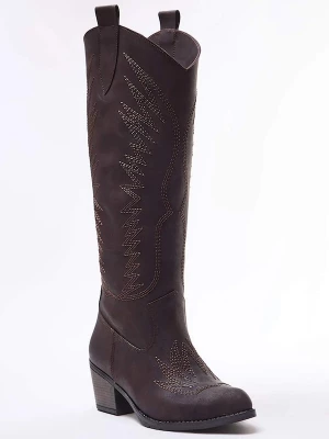 Foto van product Trendyol Cowboylaarzen donkerbruin