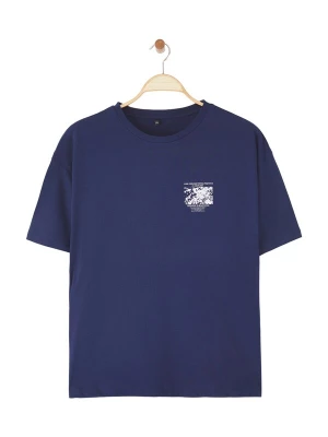 Foto van product Trendyol Curve Shirt navy / wit
