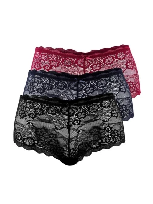 Foto van product Trendyol Curve Slip navy / wijnrood / zwart