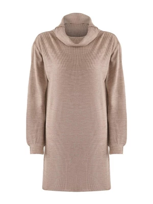 Foto van product Trendyol Gebreide jurk donkerbeige