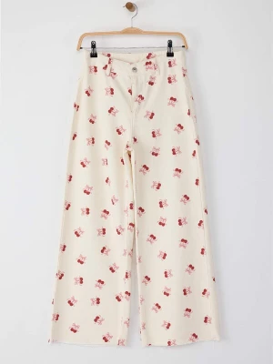 Foto van product Trendyol Jeans crème / rood / donkerrood