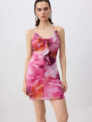 Foto van product Trendyol Jurk oranje / pink / rosa / wit