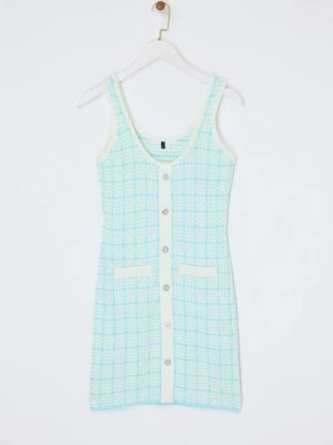 Foto van product Trendyol Jurk turquoise / wit