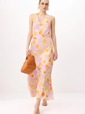 Foto van product Trendyol Jurk 'TWOSS26EL00319' geel / pruim / oranje