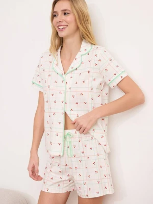 Foto van product Trendyol Korte pyjama geel / groen / rood / wit