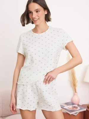 Foto van product Trendyol Korte pyjama navy / wit