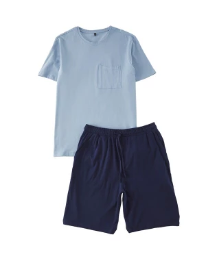 Foto van product Trendyol Pyjama kort blauw / lichtblauw