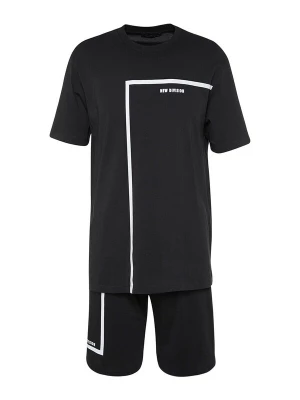 Foto van product Trendyol Pyjama kort zwart / wit