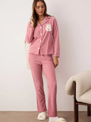 Foto van product Trendyol Pyjama lichtroze / wit