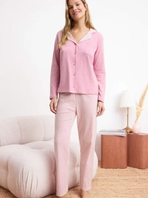 Foto van product Trendyol Pyjama lichtroze / wit