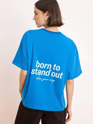 Foto van product Trendyol Shirt azuur / wit