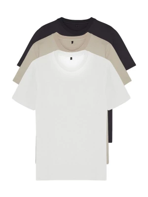 Foto van product Trendyol Shirt beige / antraciet / wit
