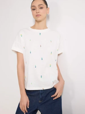 Foto van product Trendyol Shirt donkerblauw / geel / groen / wit