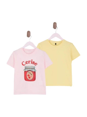 Foto van product Trendyol Shirt lichtblauw / lichtgeel / rosa / knalrood