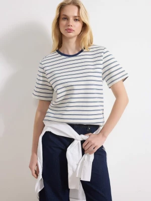 Foto van product Trendyol Shirt navy / wit