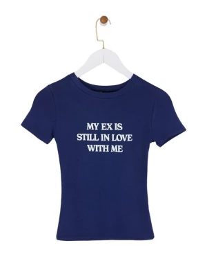 Foto van product Trendyol Shirt pastelblauw / donkerblauw