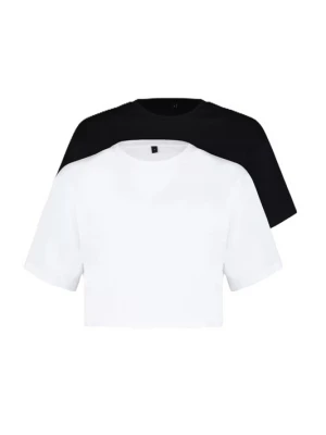 Foto van product Trendyol Shirt zwart / wit