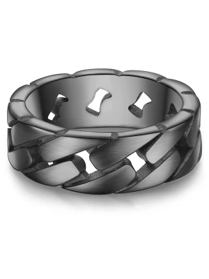 Foto van product True Rebels Ring donkergrijs