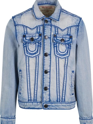 Foto van product True Religion Tussenjas 'Jimmy' blauw / lichtblauw