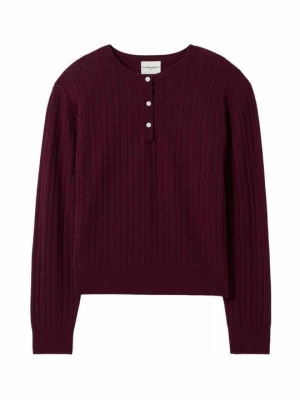 Foto van product Trui CLAUDIE PIERLOT bordeauxrood