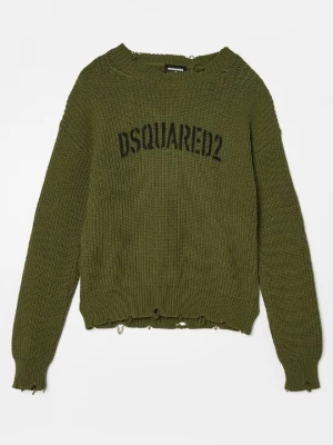 Foto van product Trui Dsquared2 olijfgroen