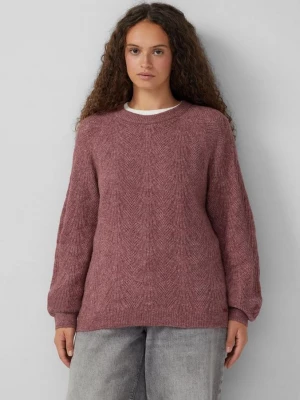 Foto van product Trui met ajourmotief QS rood