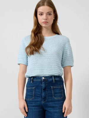 Foto van product Trui met korte mouwen QS blauw